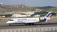  Aircraft on Brit Air Crj 100er F Grjb  Sister To F Grja  The Accident Aircraft