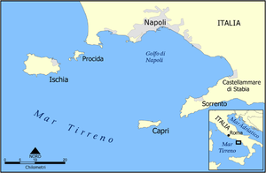 Flegrean Islands. Capri and Ischia map it.PNG