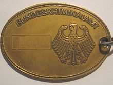 Badge of the Bundeskriminalamt (BKA; Federal Criminal Police Office) Dima-rs1.jpg
