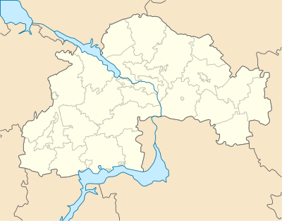 Location map Ukraine Dnipropetrovsk Oblast