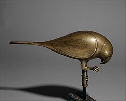 Finial in the form of a parrot, Mughal empire, 17th century. Finial in the Form of a Parrot, Mughal empire.jpeg