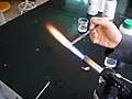 Flame test for calcium