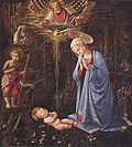Jesuspa paqariynin (Fra Filippo Lippi-pa llimphisqan).