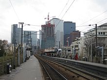 Les quais vus vers la Défense.