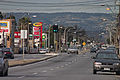 Looking down Grand Junction Road from Rosewater, South Australia.