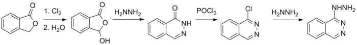 Synthese des Vasodilatators Hydralazine