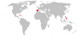 Localização de Espanha