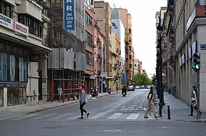 Inici del carrer de Jesús de València.JPG