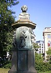 Monument över Jakob Guiollett i Frankfurt