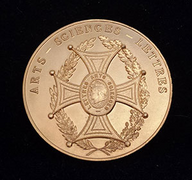 Médaille vermeil de la Société académique Arts-Sciences-Lettres