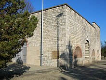 Massive building of the Dean René Gosse memorial