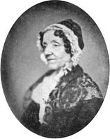 Maria Edgeworth (1768–1849), daguerrotypie, 54 × 44 mm