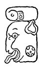 Fig. 18. Sign for the tonalamatl (according to Goodman).