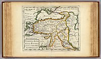 Западная Армения в первой половине XVIII века. Карта голландского картографа Германа Молла (1678—1732)