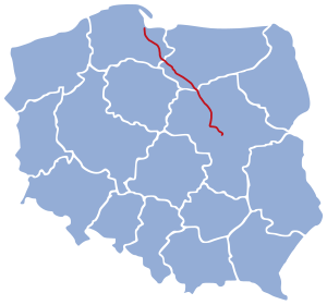 9号線 (ポーランド)の路線図