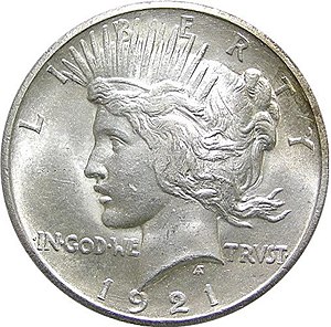 The Peace silver dollar