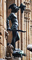 Perseus mit dem Haupt der Medusa in der Loggia dei Lanzi, Florenz (I)