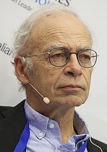 Singer in 2017 Peter Singer 2017-01 (cropped).jpg