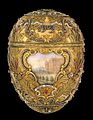 Ou ornamentat de Fabergé comandat de Împăratul Alexandru al III-lea.