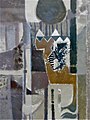Naissance de la cigale II, acrylique sur papier, 81x60cm