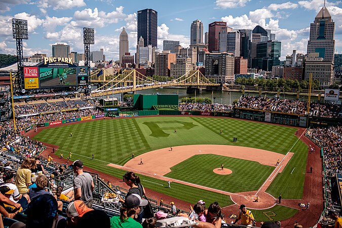 The ballpark where the Pittsburgh Pirates play.