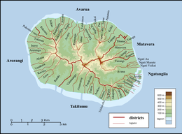 Avarua – Localizzazione