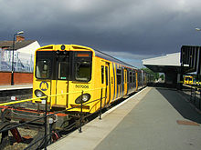 Photograph of the train involved