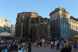 Ruinas de la iglesia de Santo, Domingo, Pontevedra