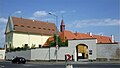 Kapuzinerkloster mit Klosterkirche Mariä Krönung (Klášter kapucínů s kostelem Korunování Panny Marie)