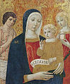 La Madonna col Bambino e santi attribuita a Benvenuto di Giovanni
