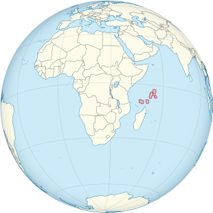 Seychelles on the globe (Zambia centered).svg