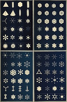 An early classification of snowflakes by Israel Perkins Warren Snowflakeschapte00warriala-p11-p21-p29-p39.jpg