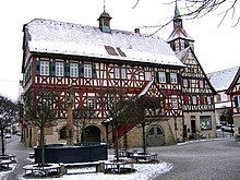 Rathaus mit Marktbrunnen