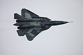 T-50 PAK FA - MAKS-2013Firstpixflights04.jpg