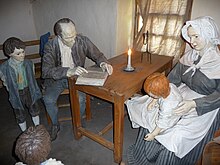 Inside the Burns Cottage The burns family.JPG