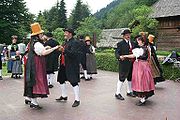 Schwarzwälder Tracht porté par les gens de Furtwangen