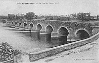 Bridge over the Sélune in Pontaubault