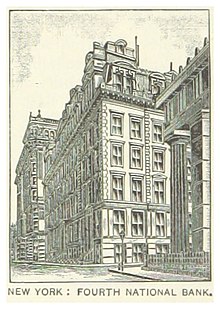США-Нью-Йорк (1891) p614 NYC, FOURTH NATIONAL BANK.jpg