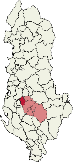 Ura Vajgurore kommune innafor regionen Berat