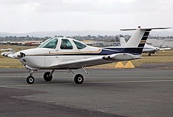 Eine Beechcraft 77 Skipper, Baujahr 1979