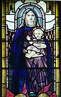 St John the Baptist window, Sussex, 1933