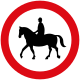 Vienna Conv. road sign D6b-V1