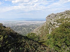 View from Skeleton Gorge