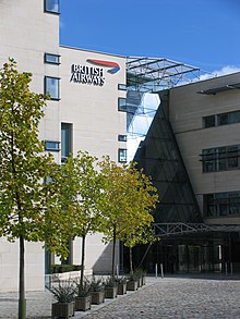 Waterside, the headquarters of British Airways in the Borough of Hillingdon WatersideBAHQLondon.jpg