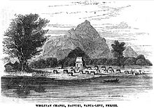 Wesleyan Chapel, Naivuki, Vanua-Levu, Feejee (September 1853, X, p.96) Wesleyan Chapel, Naivuki, Vanua-Levu, Feejee (September 1853, X, p.96).jpg