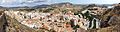 Xixona, Alicante, Spain. Viewed from hills overlooking the town