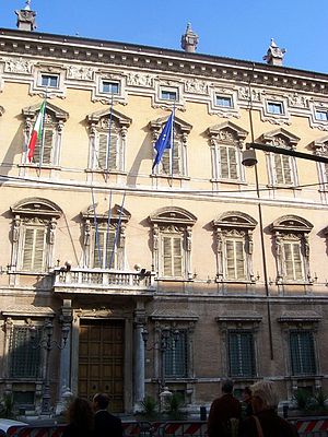 Italiano: Roma - Palazzo Madama (Senato)