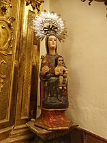 Virgen de Hortezuela en la parroquia de San Mamés