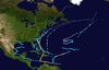 Сводная карта сезона ураганов в Атлантике 1954 года.png