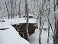 Felsenmeer am Hüttenberg im Winter